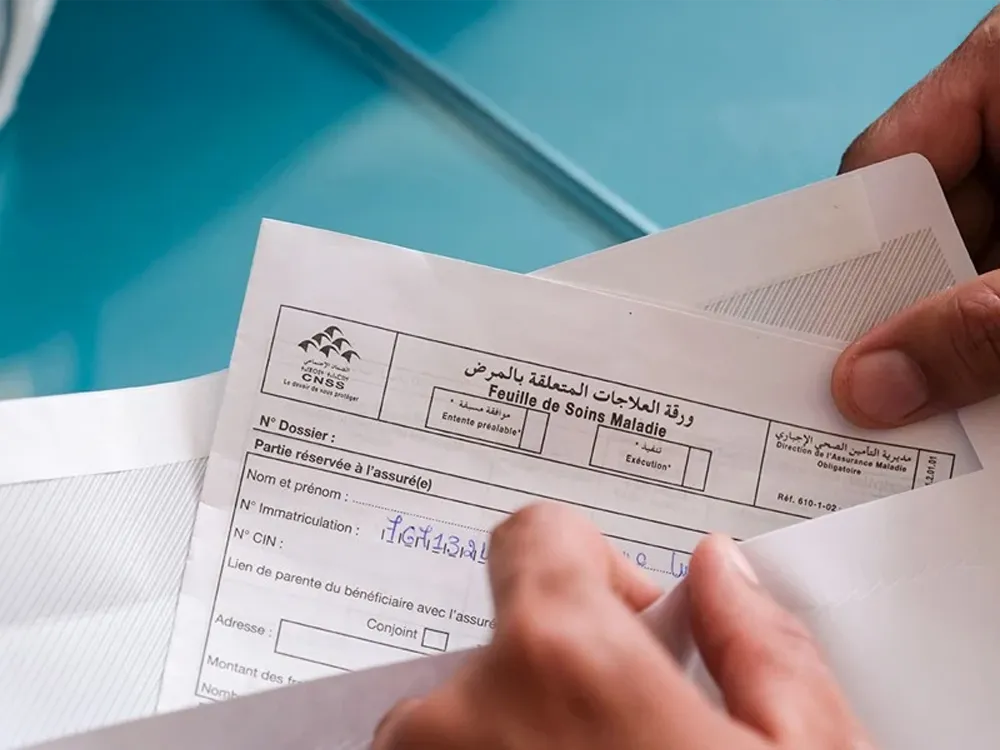 Les documents à apporter pour votre dossier CNSS_Mutuelle.